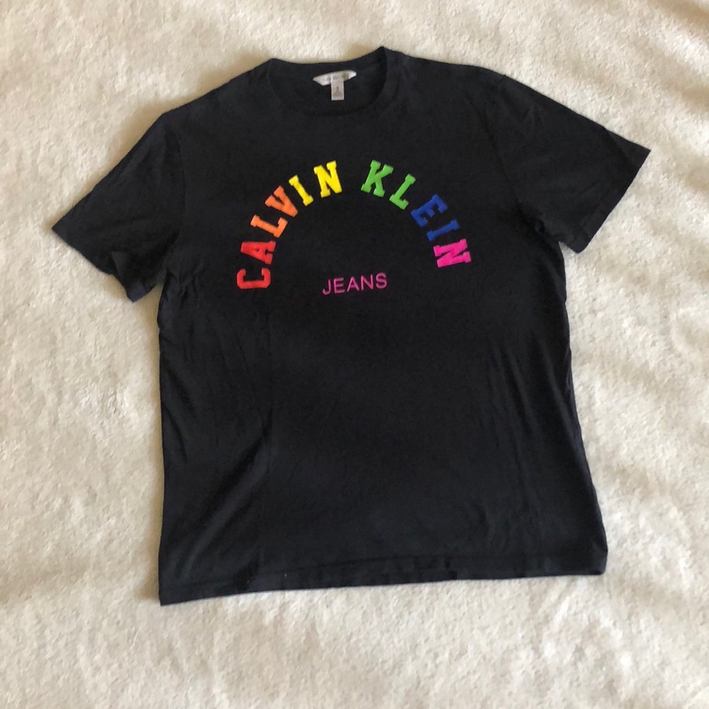Calvin Klein Pride logo tee